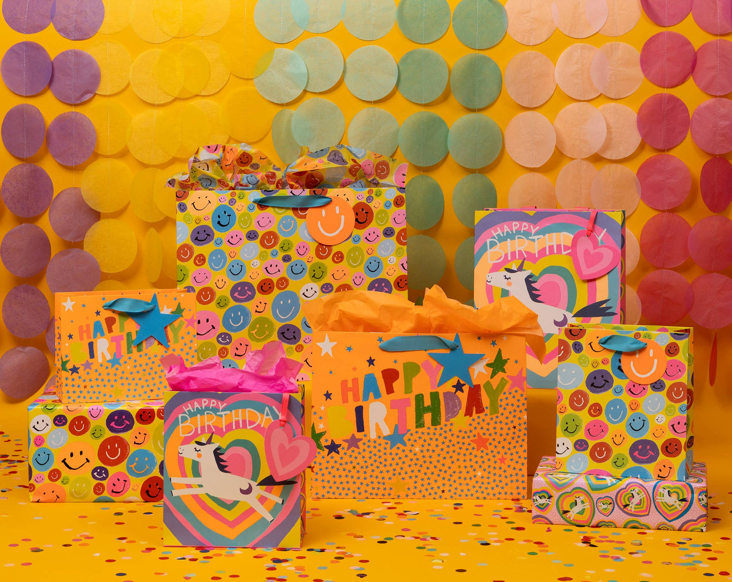 Bag Medium Unicorn Rainbows