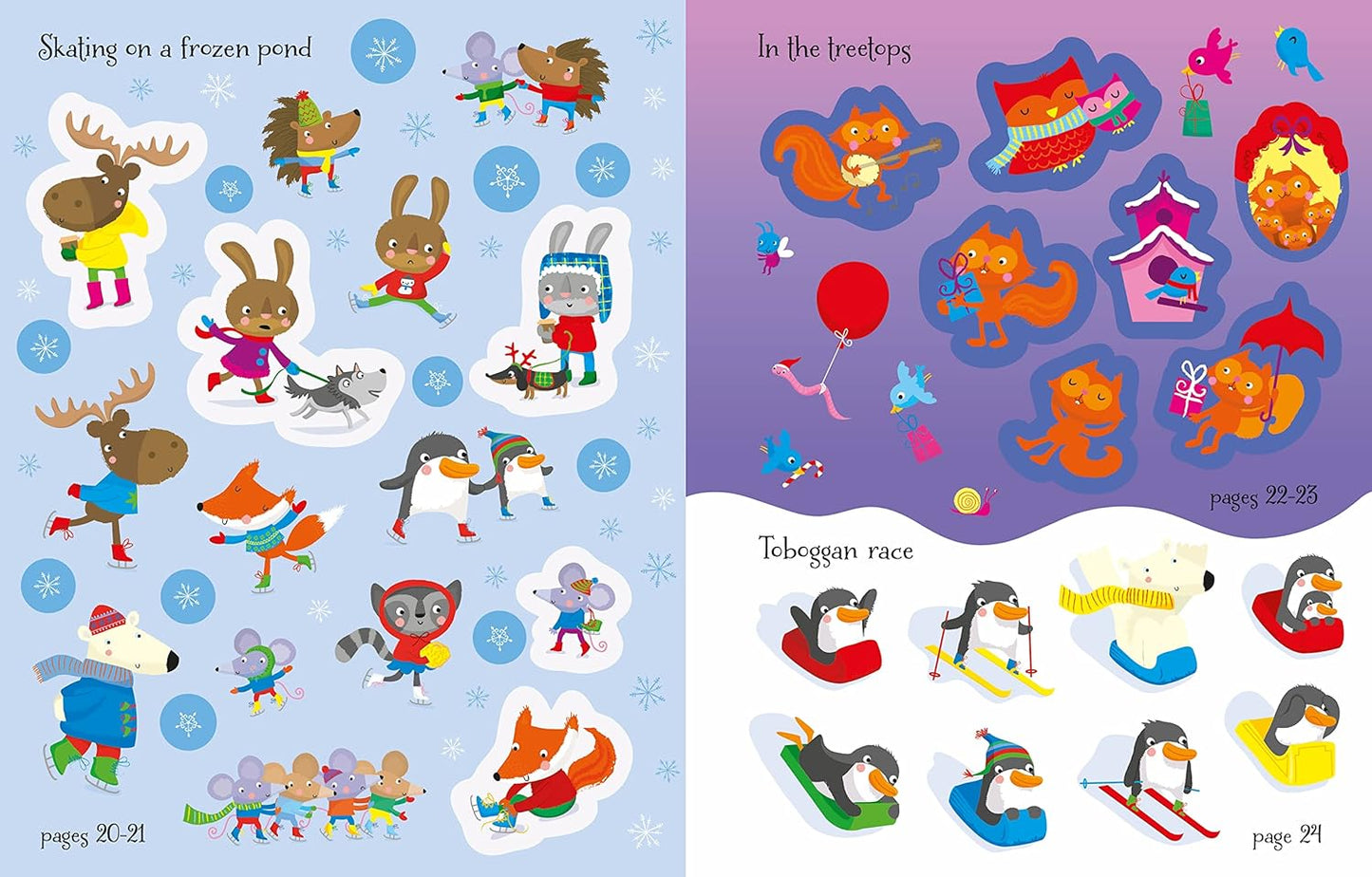 Winter Wonderland Sticker Book