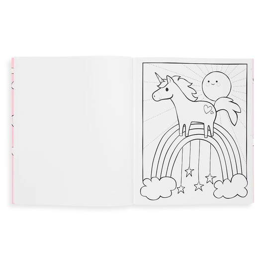 Enchanting Unicorns Coloring Book
