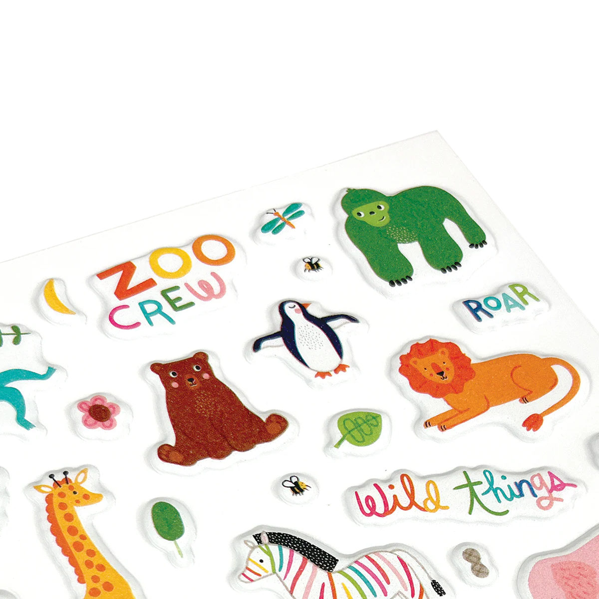 Stickiville Zoo Crew Stickers