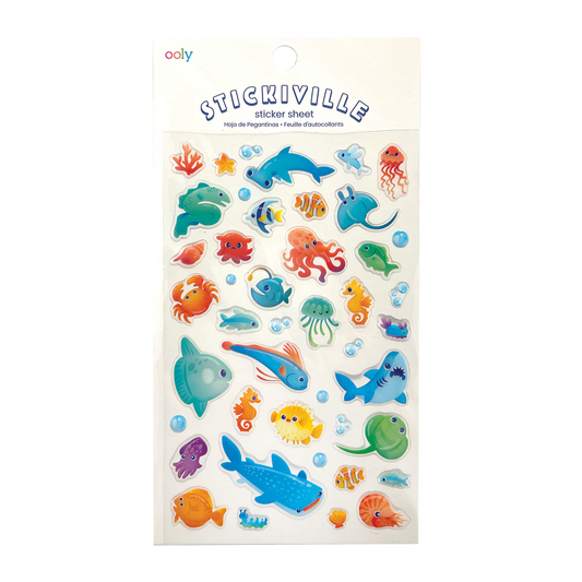 Stickiville Blue Ocean Stickers