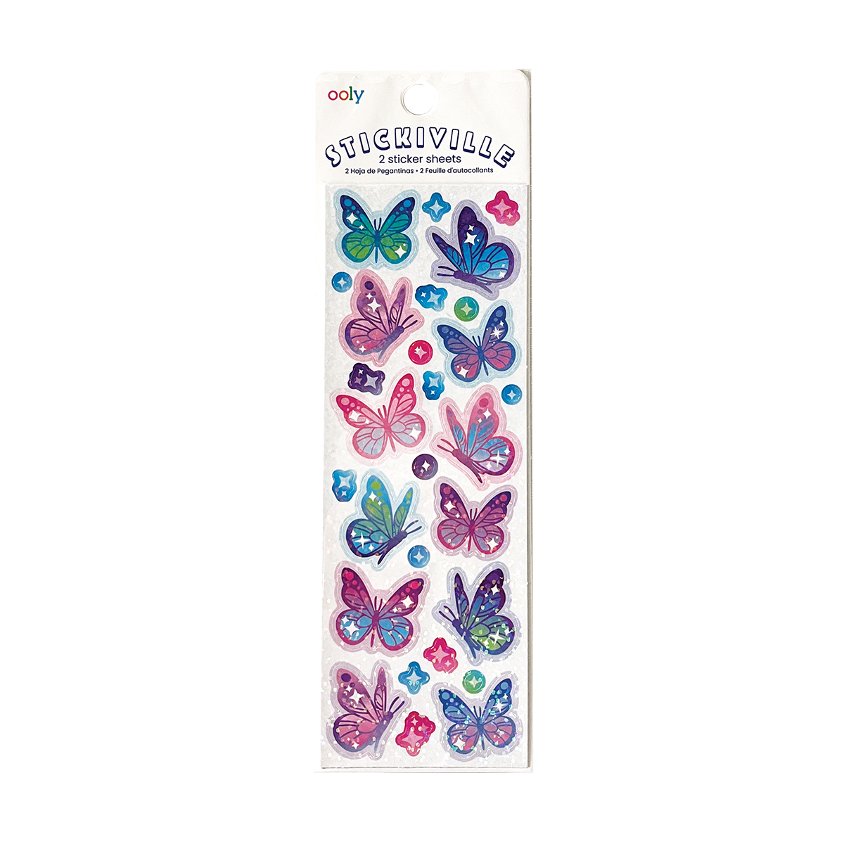 Stickiville Stickers - Glittery Butterflies