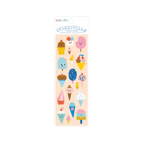 Stickiville Ice Cream Stickers