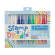 Stamp-A-Doodle Double-Ended Markers - Set of 12