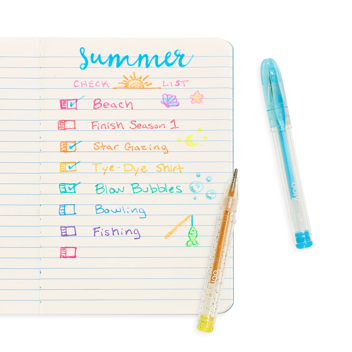 Mini Doodlers Scented Gel Pens - Set of 20
