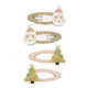 Mimi & Lula - Santa & Christmas Tree hair clips