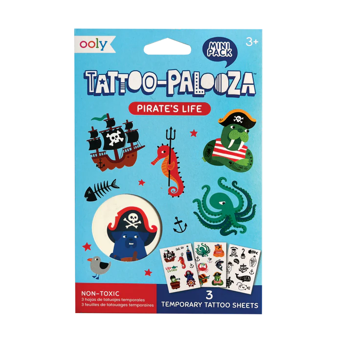 Ooly Mini Tattoo Palooza Tattoos Pirates' Life