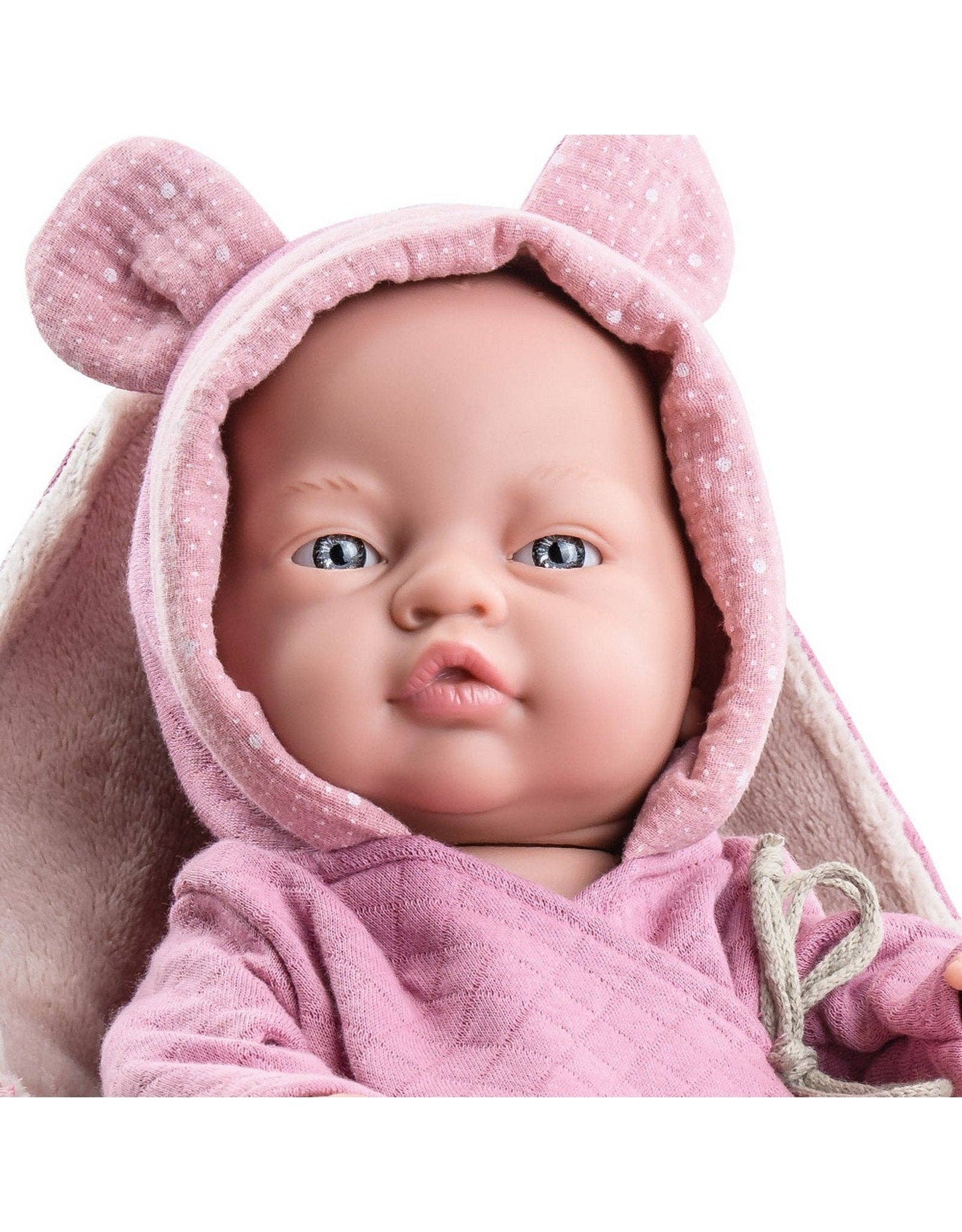 Los Bebitos doll - Baby girl in pink pajamas - Paola Reina