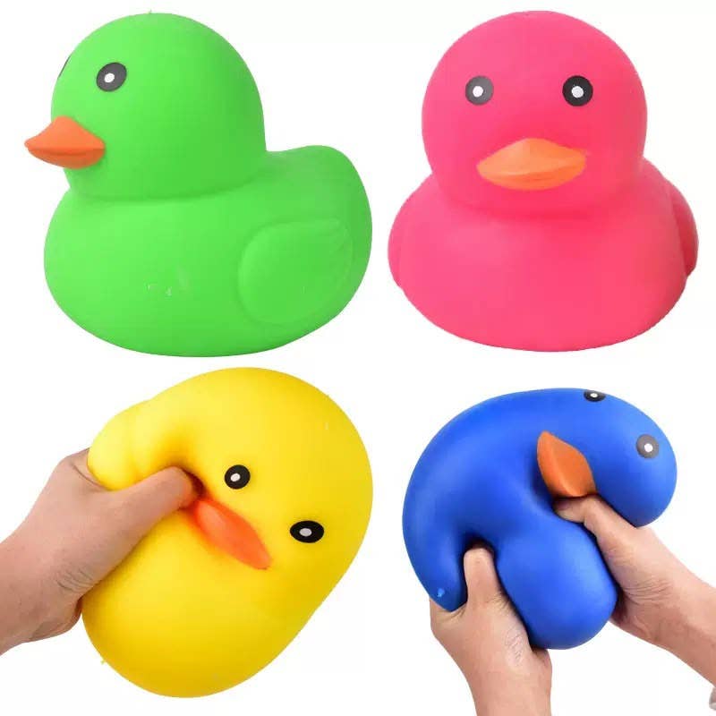 Jumbo Duck 6" – Large Squishy Duck Stress Toy