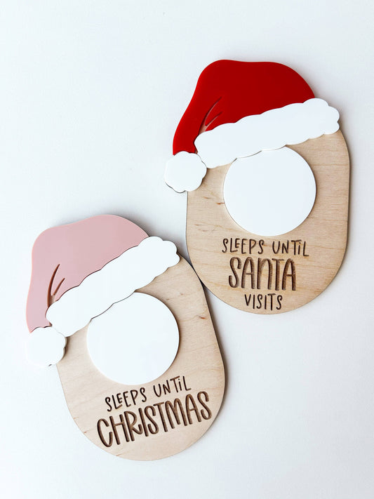 Christmas Countdown Sign