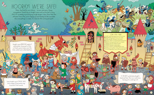 Where's Dragon in His Castle?: A Search and Find Back in Time