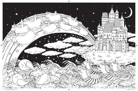 A Million Unicorns - Magical Creatures to Color