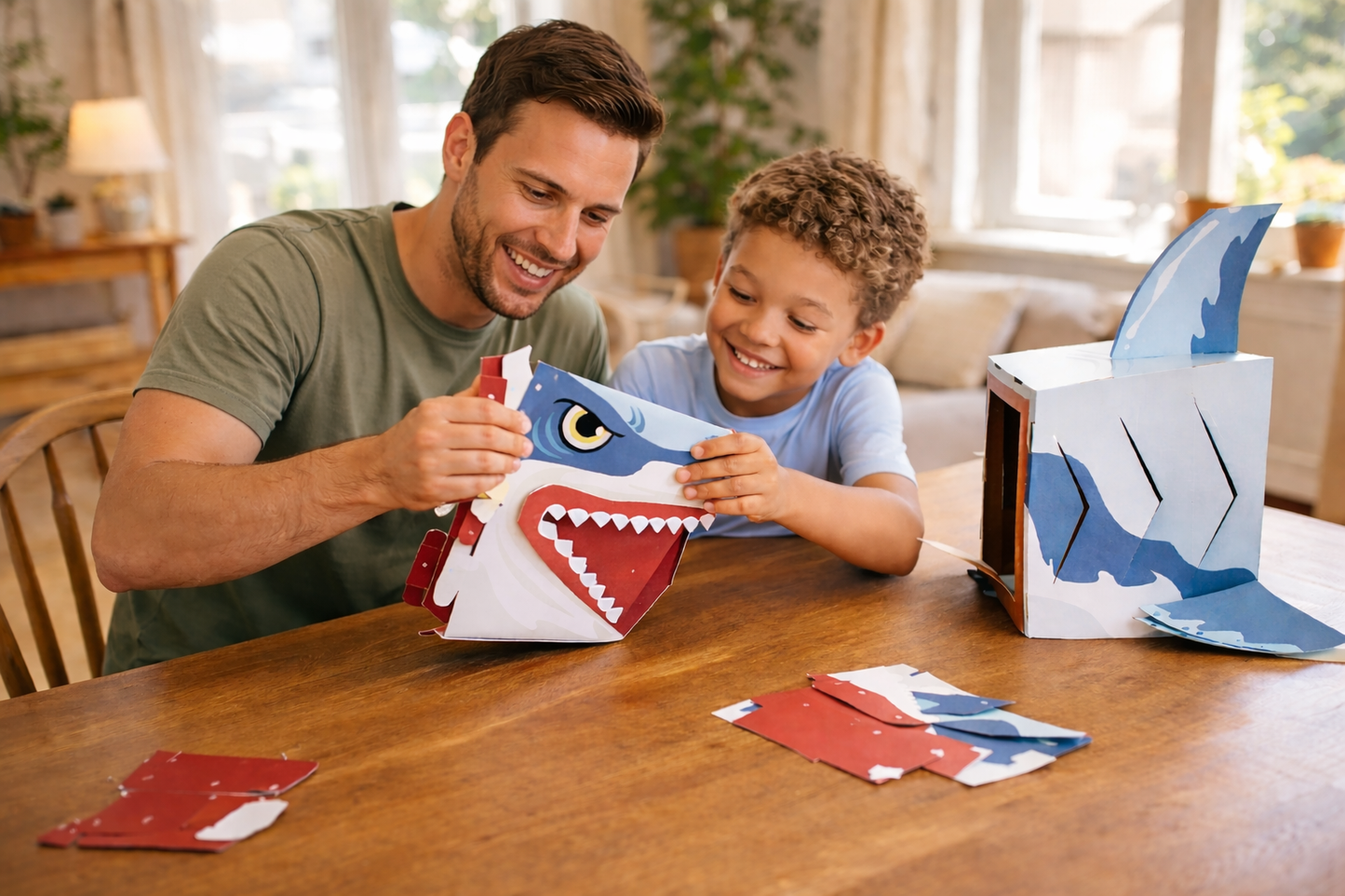 3D Paper Mask - Shark