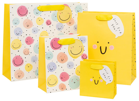 Bag Shopper Landscape Giggle Happy Face