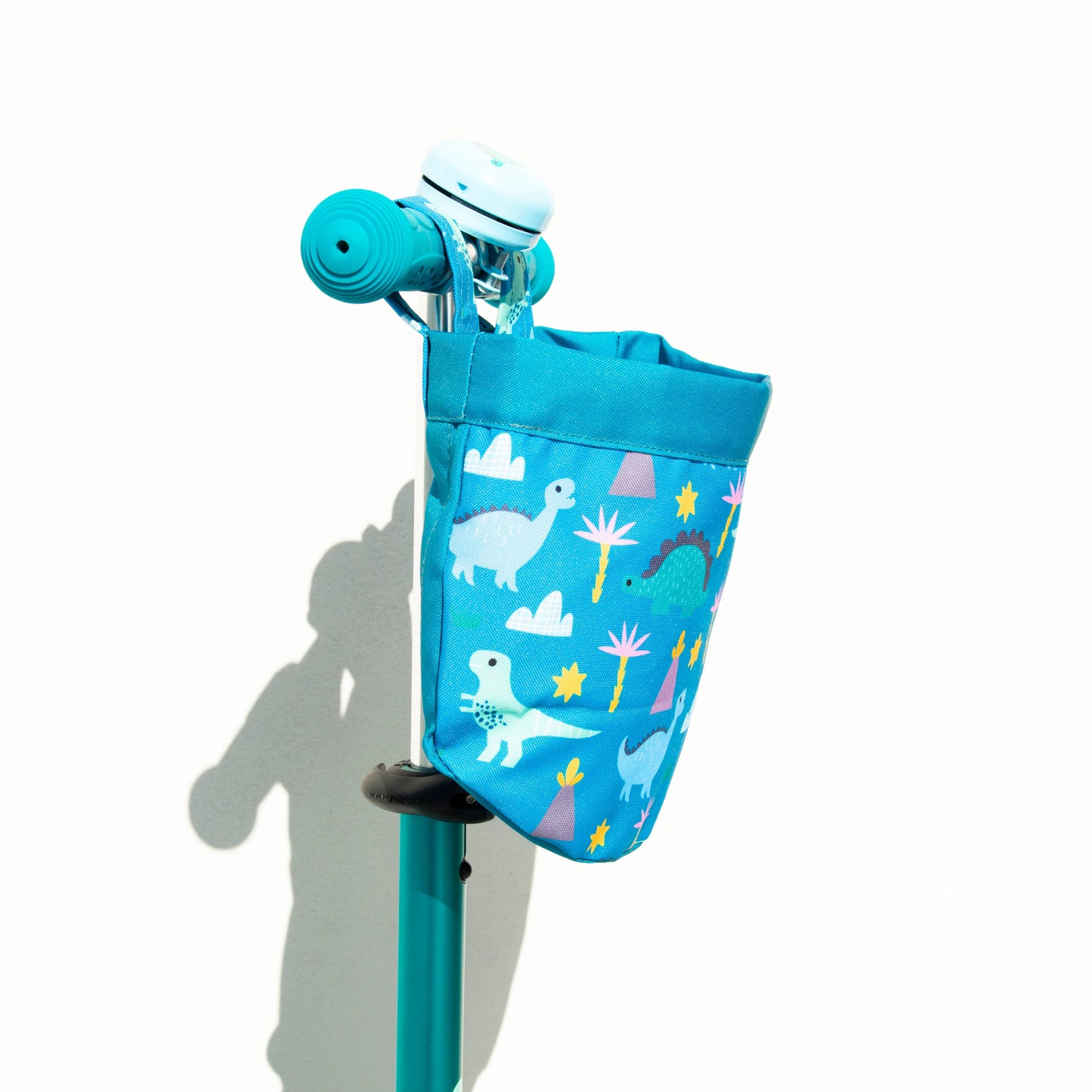 Dinosaur Bike & Scooter Front Canvas Basket