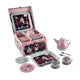 Musical Tin Tea Set 10 Piece- ENCHANTED