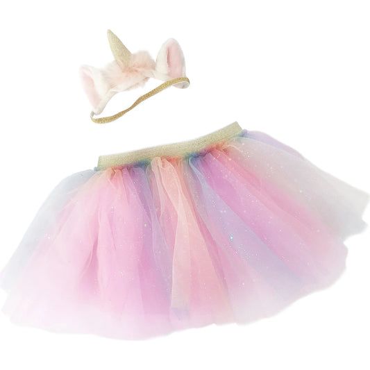 Tutu & Unicorn Headband Set
