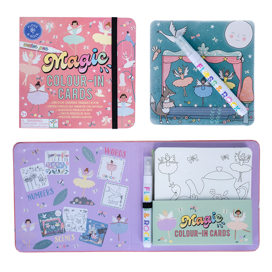 Magic Colour Changing Water Cards - ENCHANTED