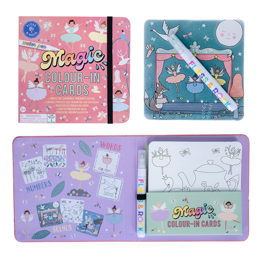 Magic Colour Changing Water Cards - ENCHANTED