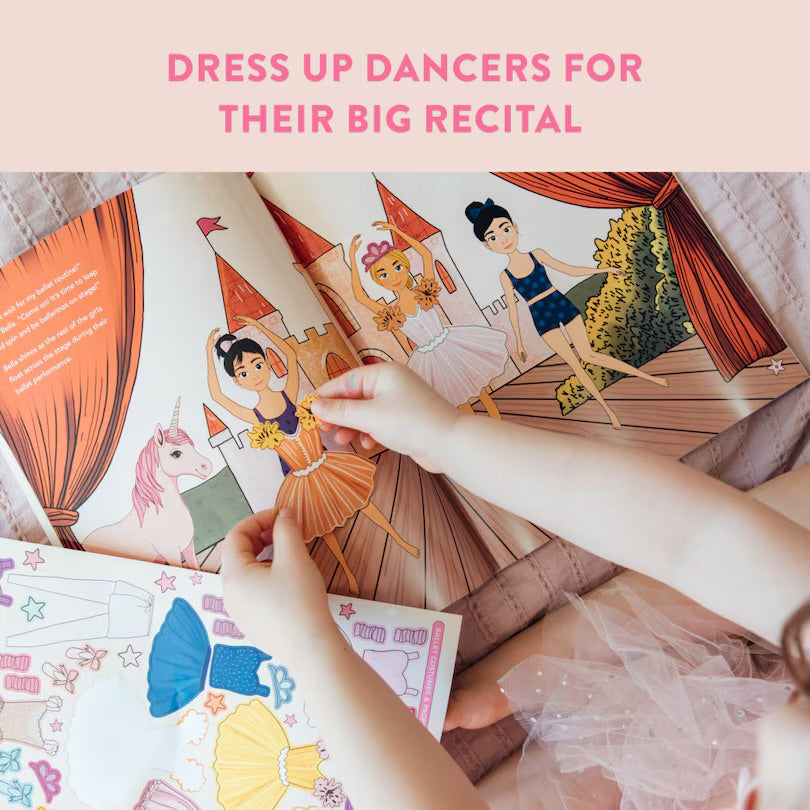 My Fancy Sticker Storybook: Dance Recital: 500+ Reusable Dress-up Sticker Book