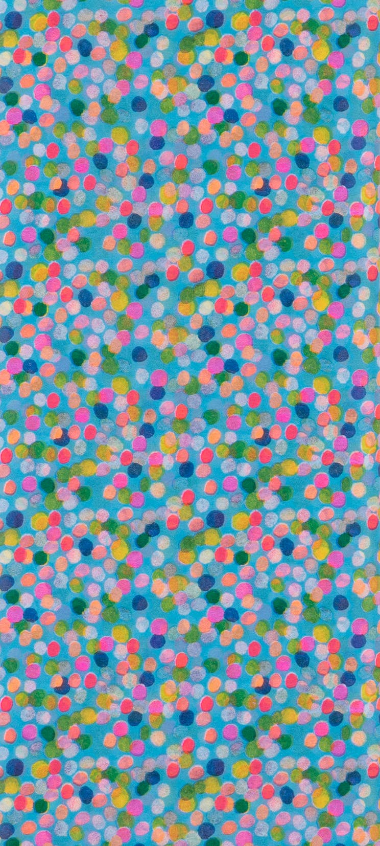 TISSUE SPOTTY BLUE 4 SHEETS