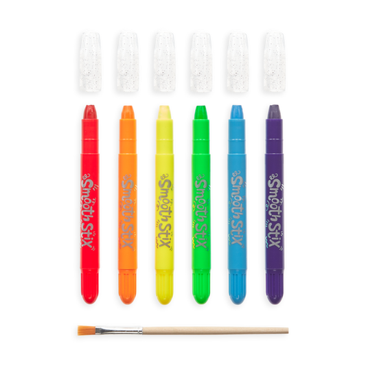 Smooth Stix Watercolor Gel Crayons - Set of 6