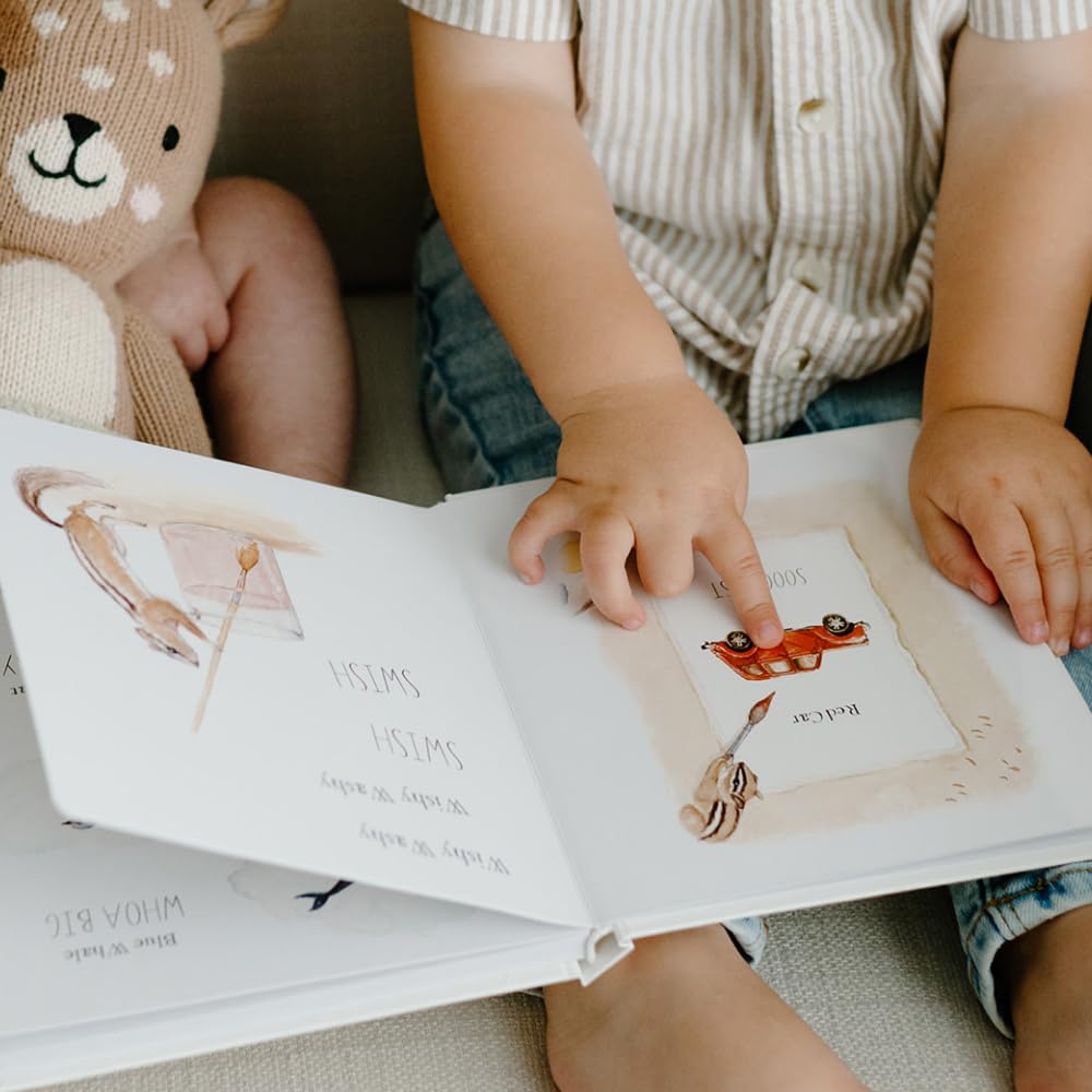 Wishy Washy: A Board Book of First Words and Colors