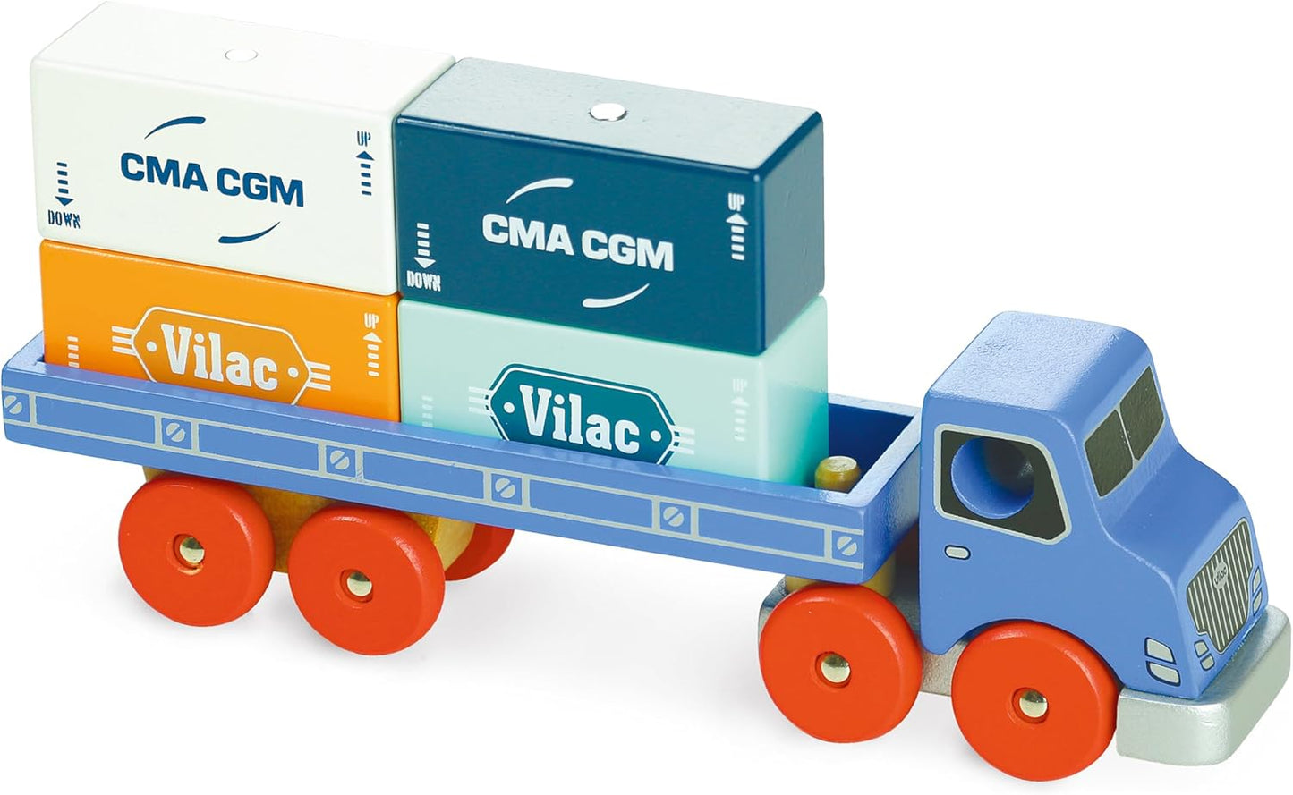 Vilacity Wooden Container Truck