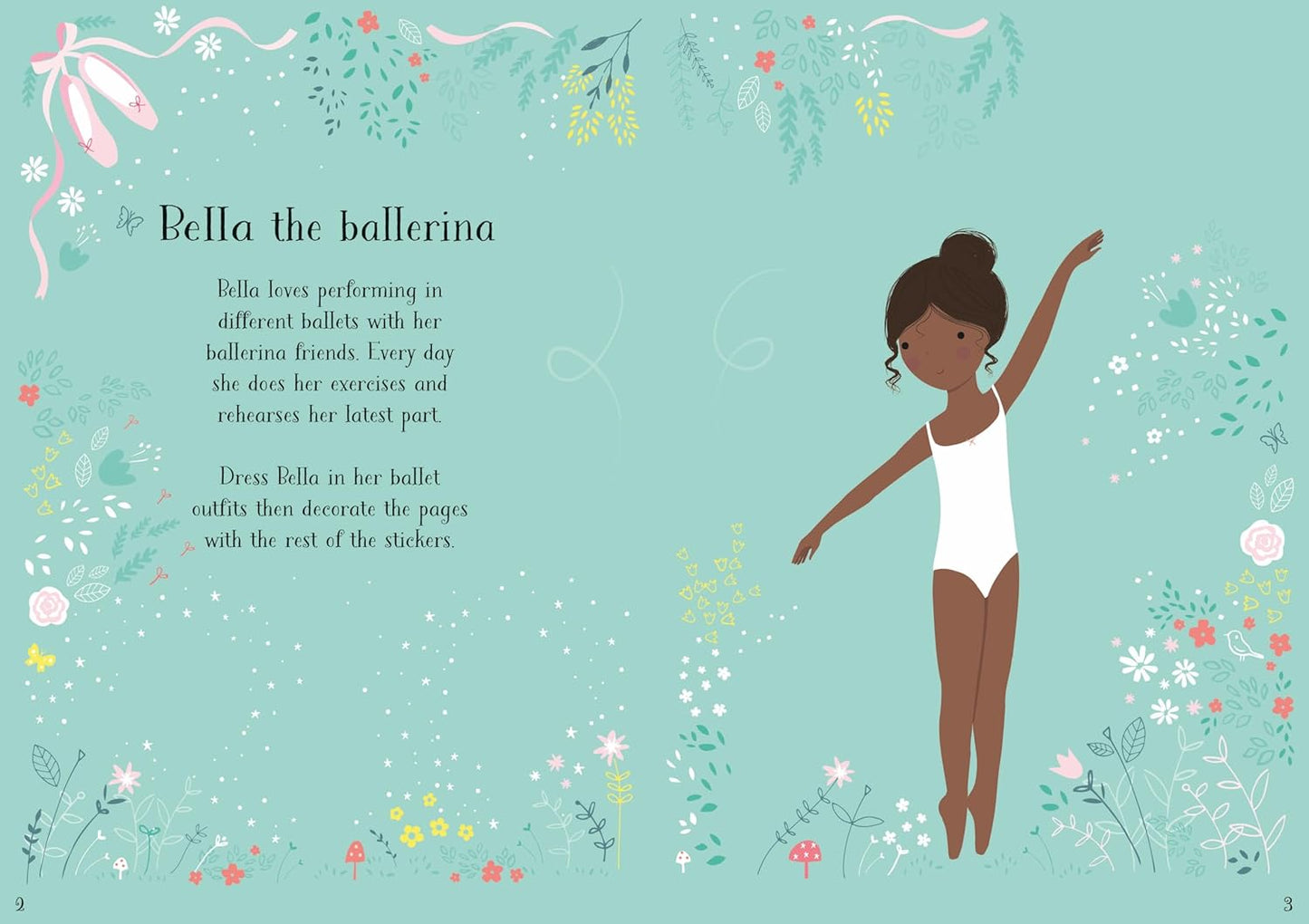 Little Sticker Dolly Dressing Ballerina