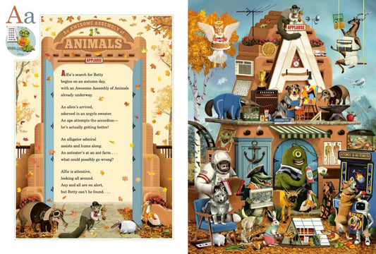 Alfie Explores A to Z A Seek-and-Find Adventure