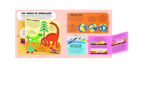 Lonely Planet My First Lift-the-Flap Dinosaur Atlas Contains Over 50 Flaps to Lift