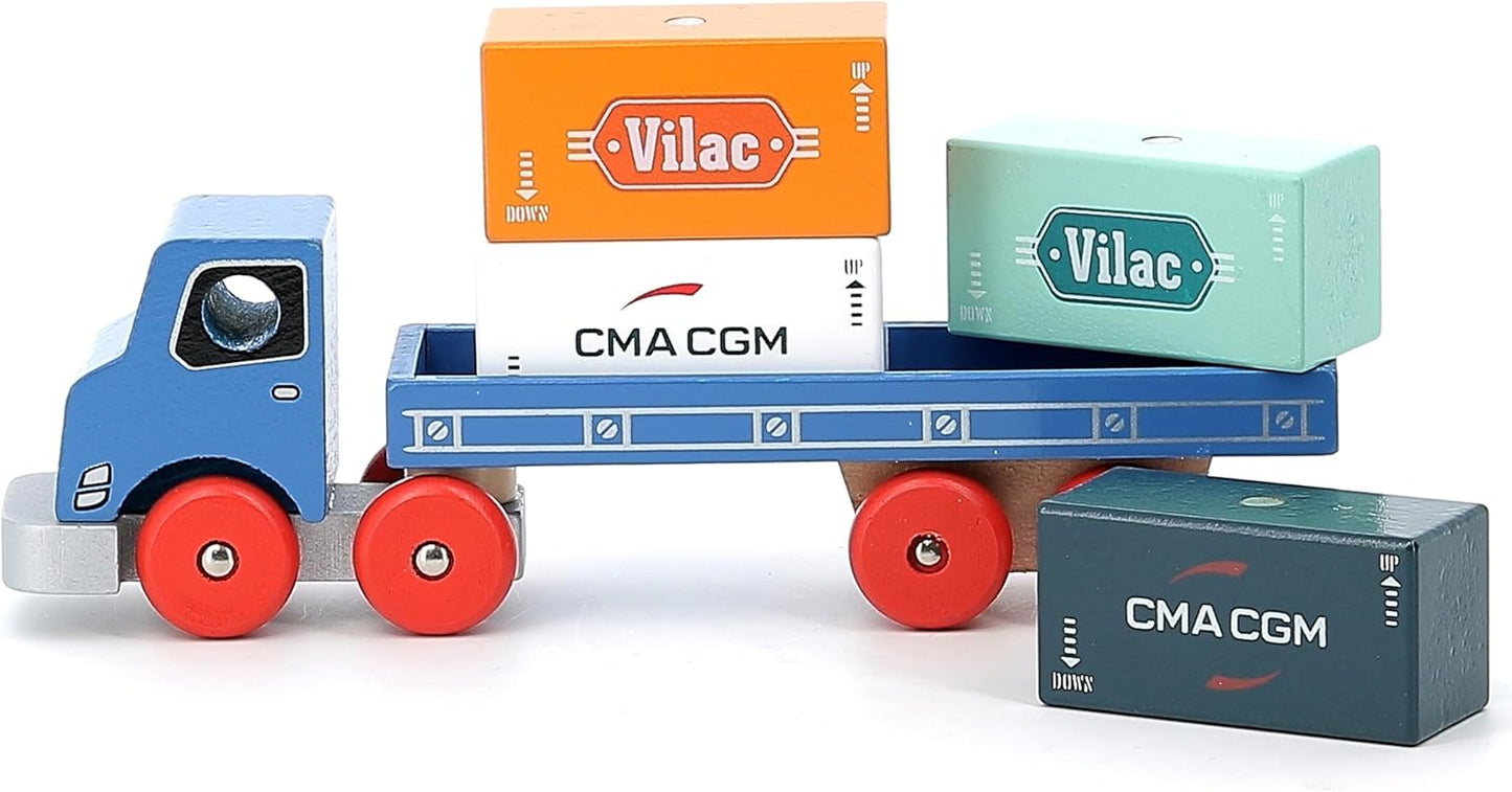 Vilacity Wooden Container Truck