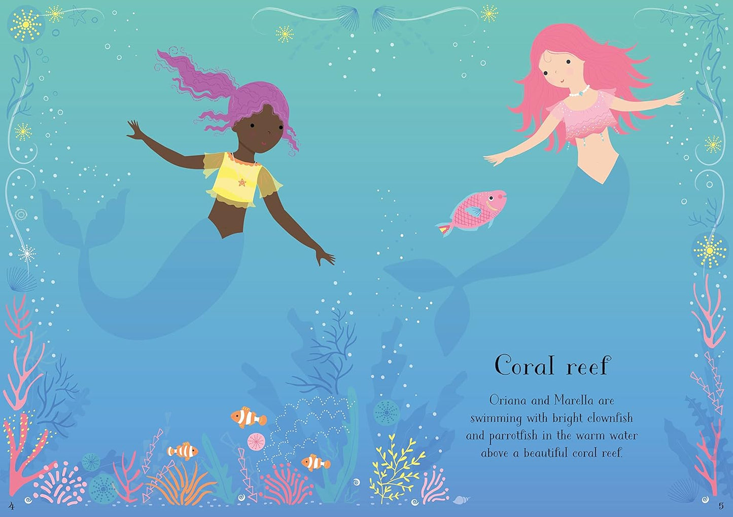 Little Sticker Dolly Dressing Mermaid