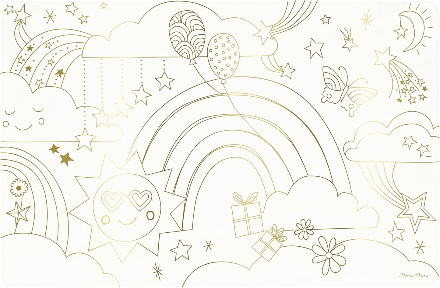 Happy Icons Colouring Placemats x 8
