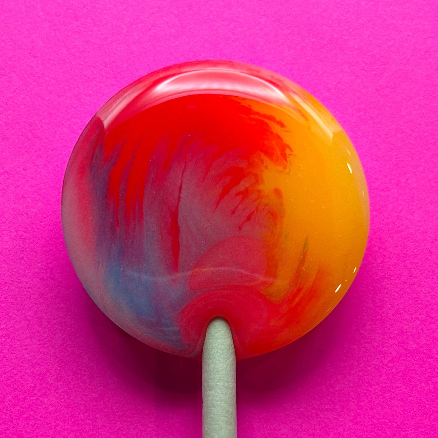 Mini Handcrafted Rainbow Lollipops