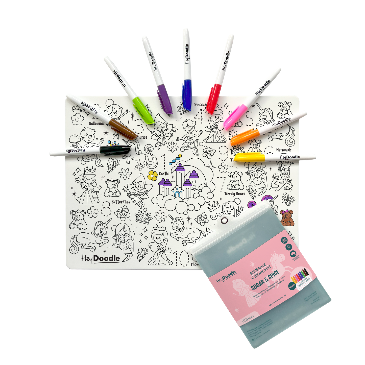 Sugar and Spice Classic Coloring & Doodle Mat