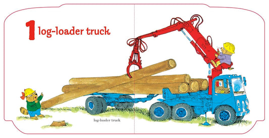 Richard Scarry's Cars and Trucks from 1 to 10 (A Chunky Book)