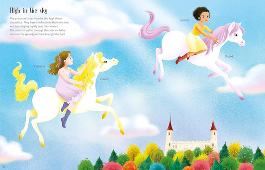 Usborne Sticker Dolly Dressing Unicorn Princesses