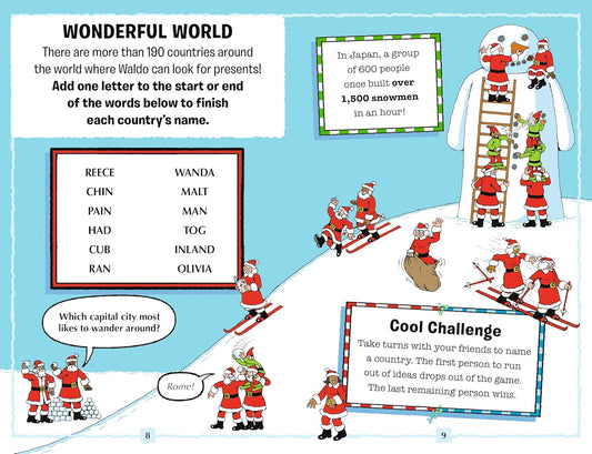 Where's Waldo? The Perfect Present Hunt: Searches, Puzzles, Facts, and Jokes
