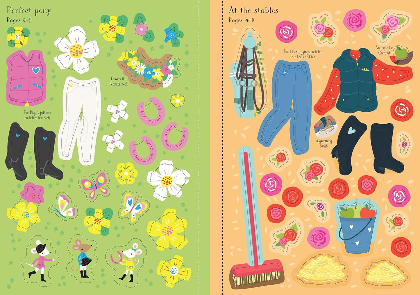 Little Sticker Dolly Dressing Ponies