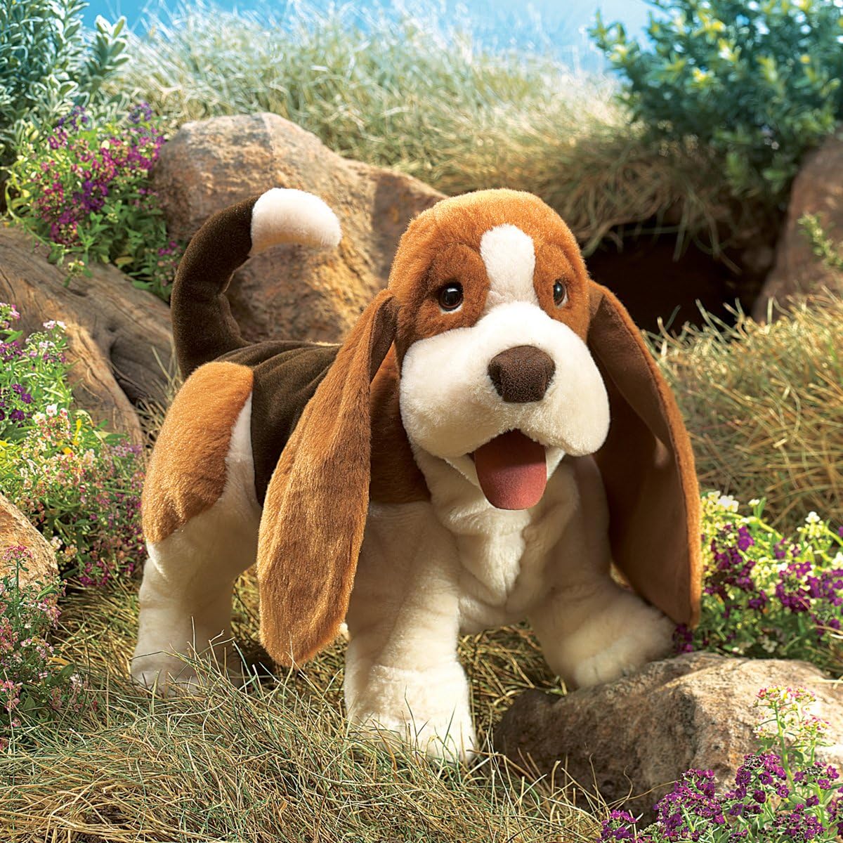 Folkmanis Basset Hound Puppet