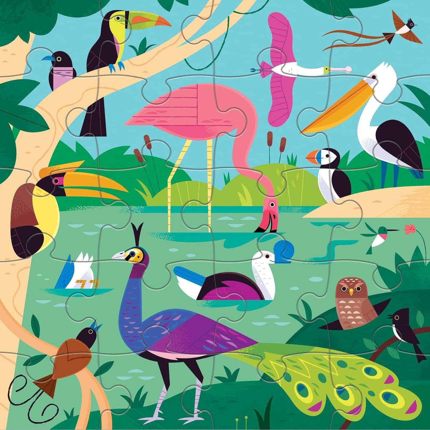 Bugs & Birds Magnetic Puzzles