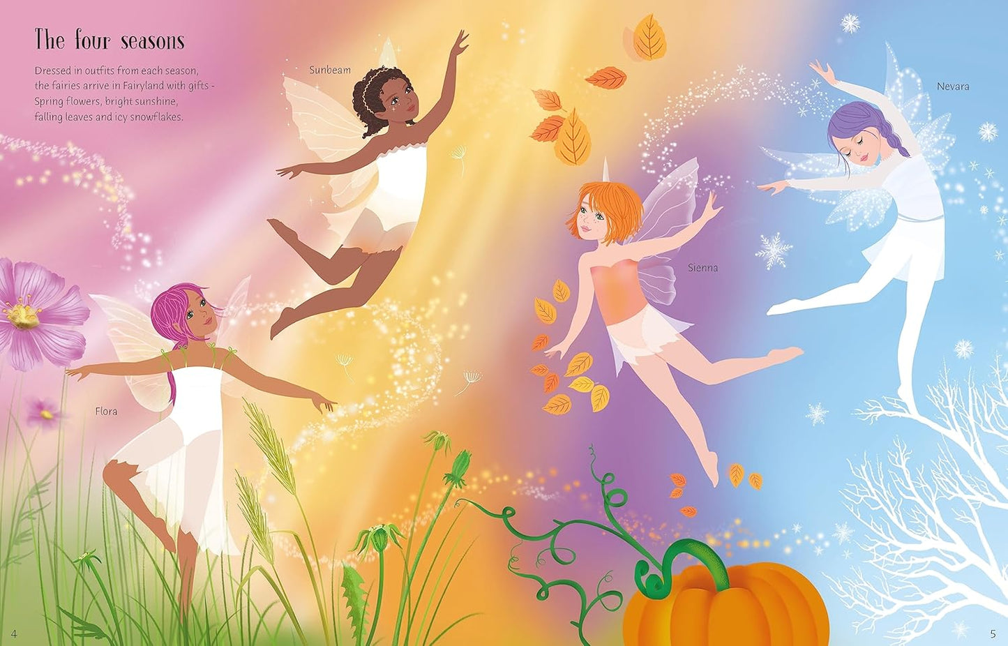 Sticker Dolly Dressing Ballet Fairies and Dancing Fairies