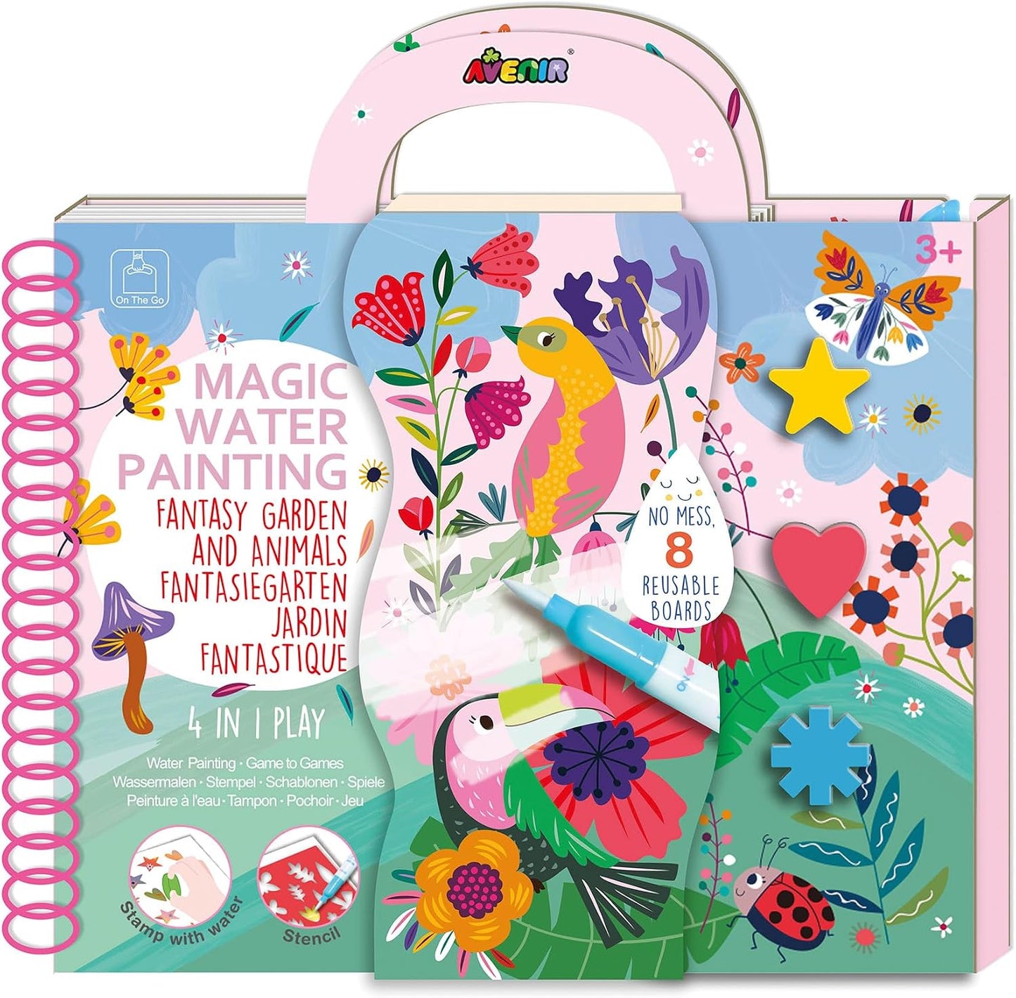 Magic Water Painting Book