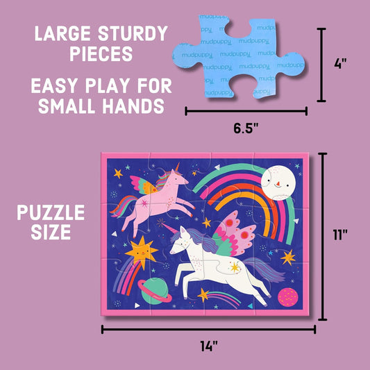 Unicorn Magic 12 Piece Pouch Puzzle