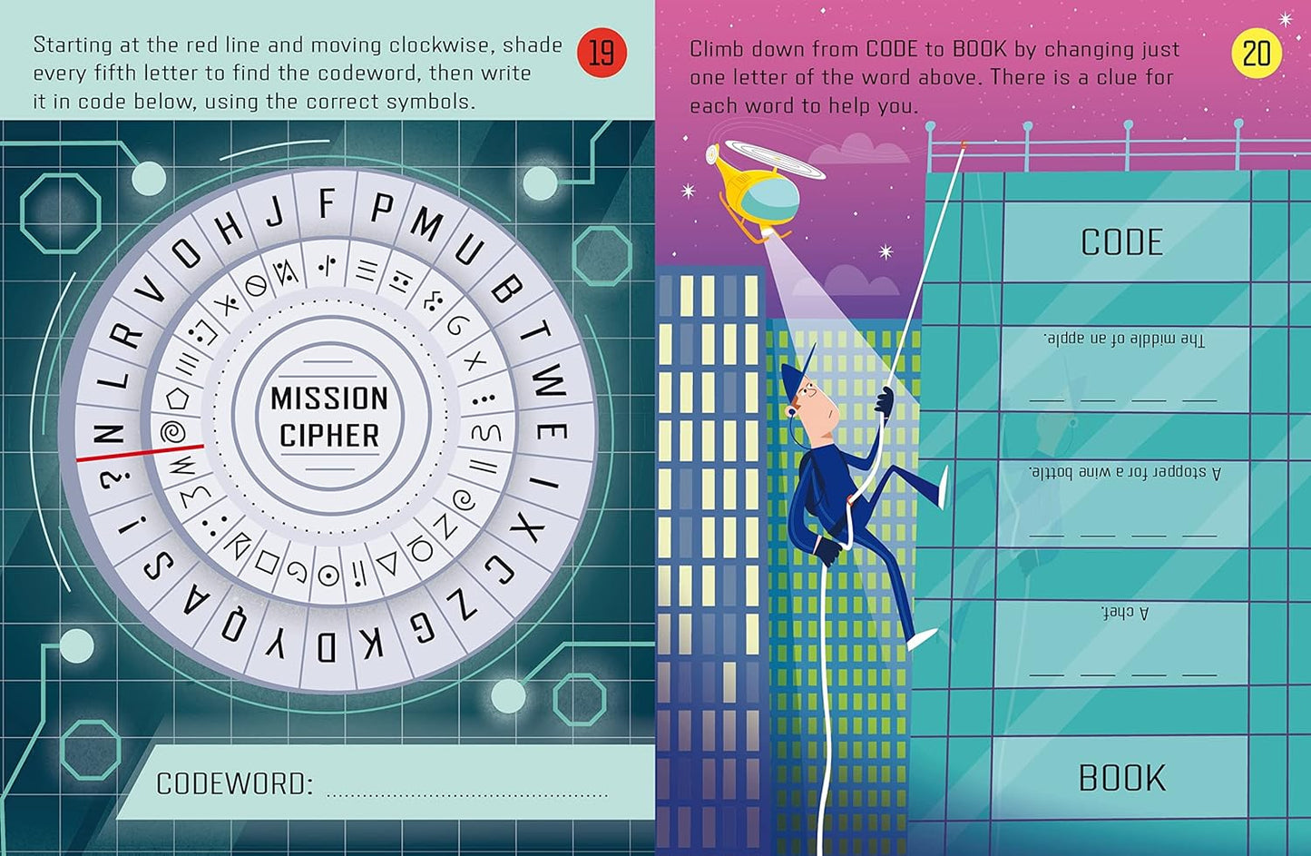 Usborne Minis Spy Secret Messages