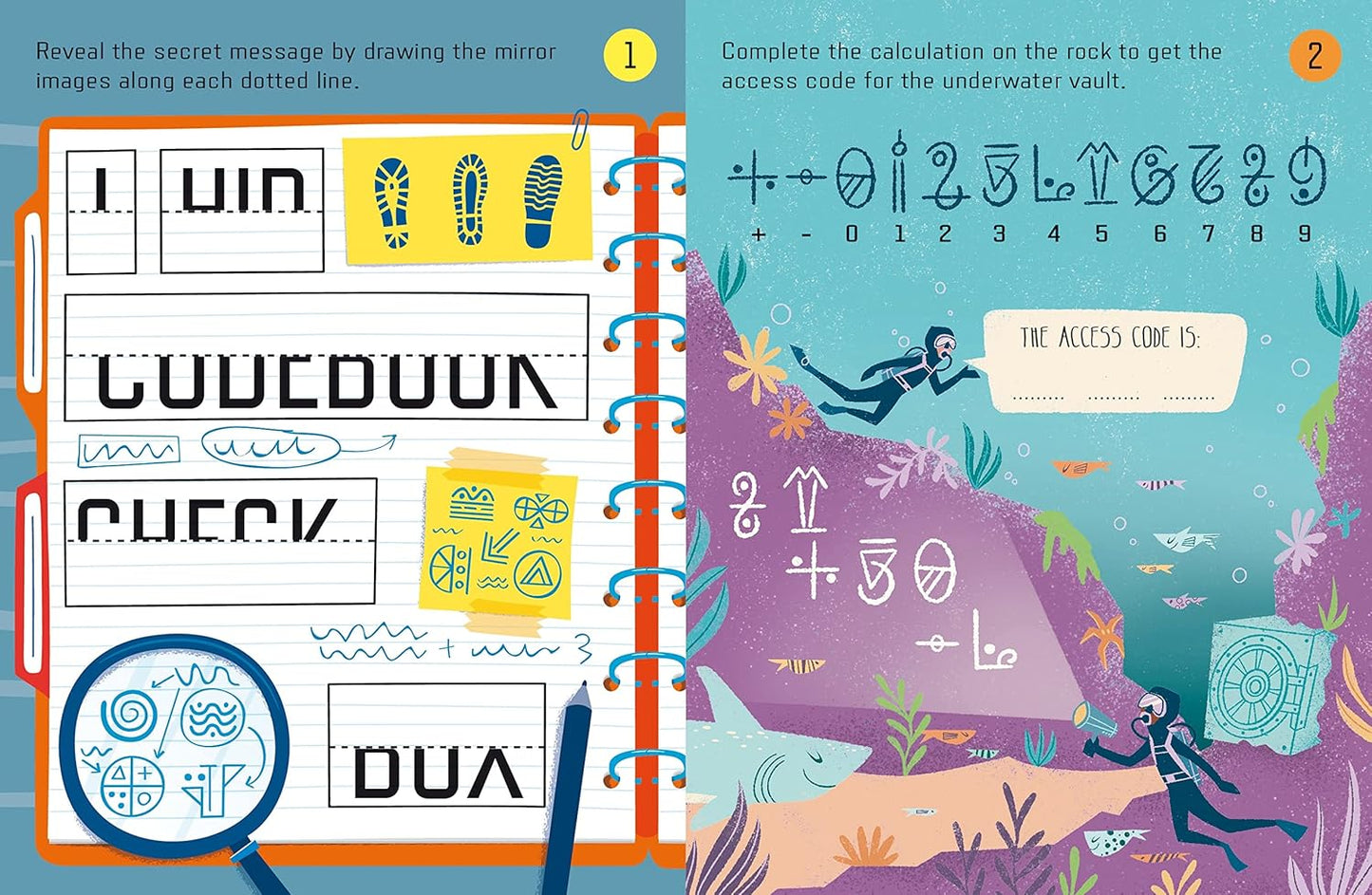 Usborne Minis Spy Secret Messages