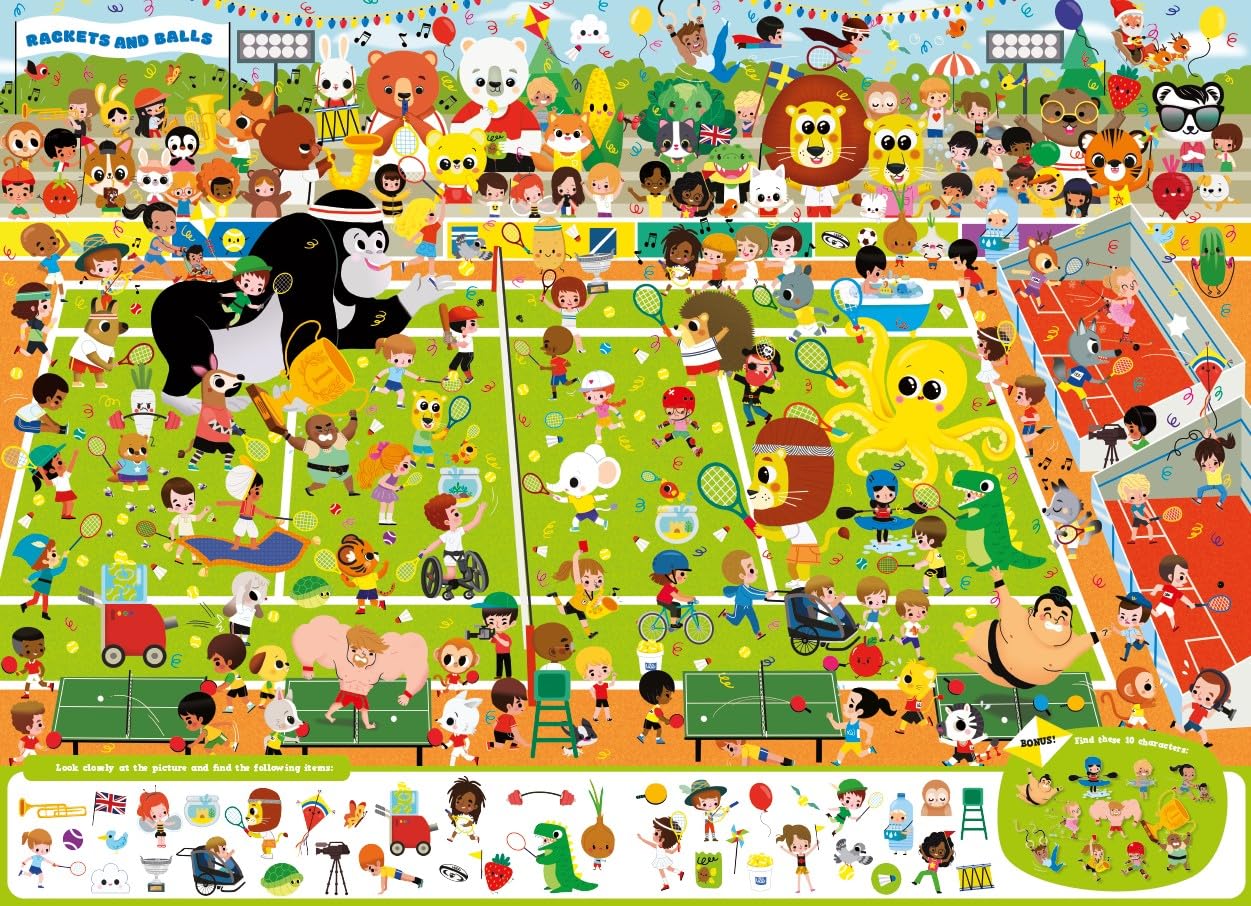 Giant Seek-and-Find A World of Sport!