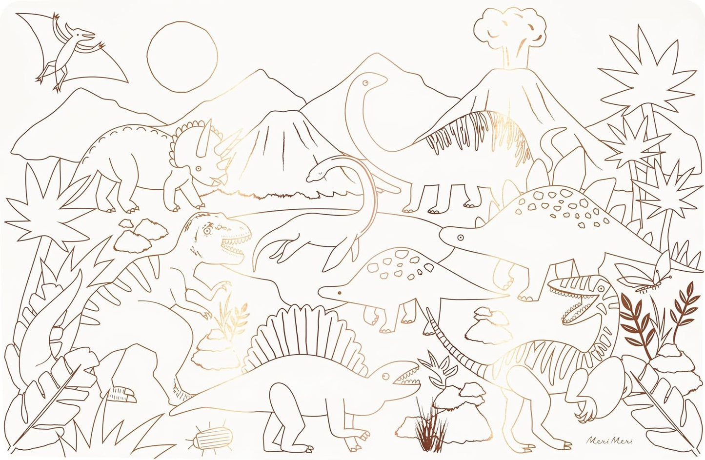 Dinosaur Colouring Placemats x 8