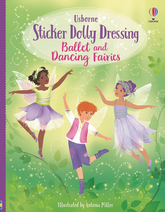 Sticker Dolly Dressing Ballet Fairies and Dancing Fairies